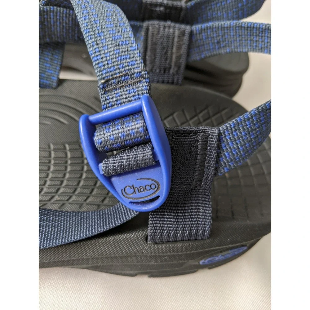 Chaco Z/Cloud 2 Mens Sandals Size 13 Blue‎ Black Hiking Sport J106587